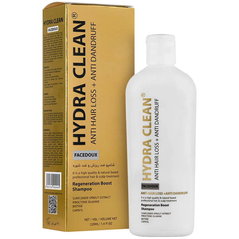 شامپو ضد ریزش و ضد شوره مناسب موی چرب هیدراکلین