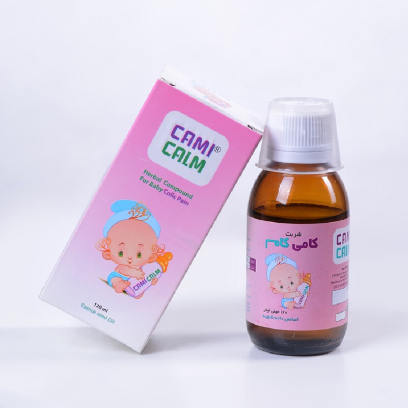 شربت گیاهی ضد نفخ کودک کامی کالم