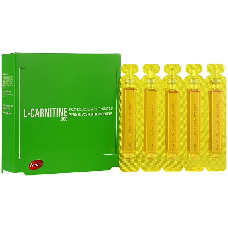ویال خوراکی ال کارنیتین 3000 میلی گرم فورت ای (10 عددی)