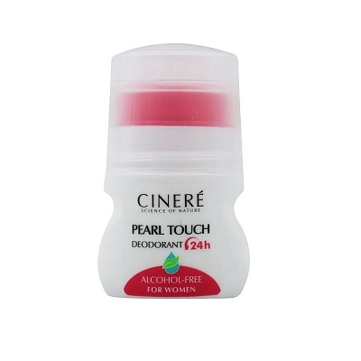 دئودورانت زنانه با رایحه Pearl Touch سینره 