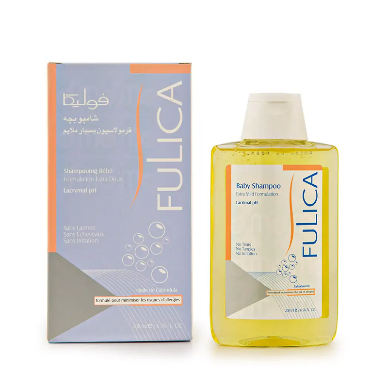 شامپو بچه با فرمولاسیون بسیار ملایم فولیکا