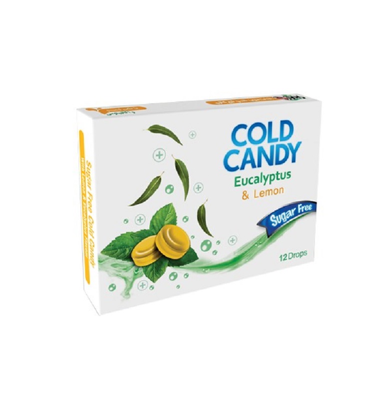 آبنبات سرد بدون قند با طعم لیمو و اکالیپتوس کامور 