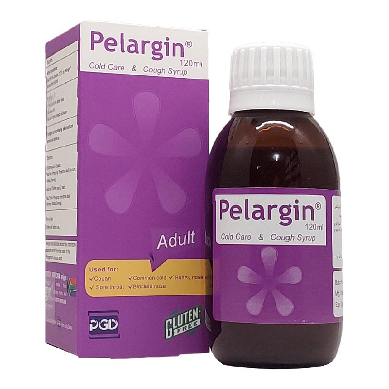 شربت سرماخوردگی و ضدسرفه پلارژین ادالت