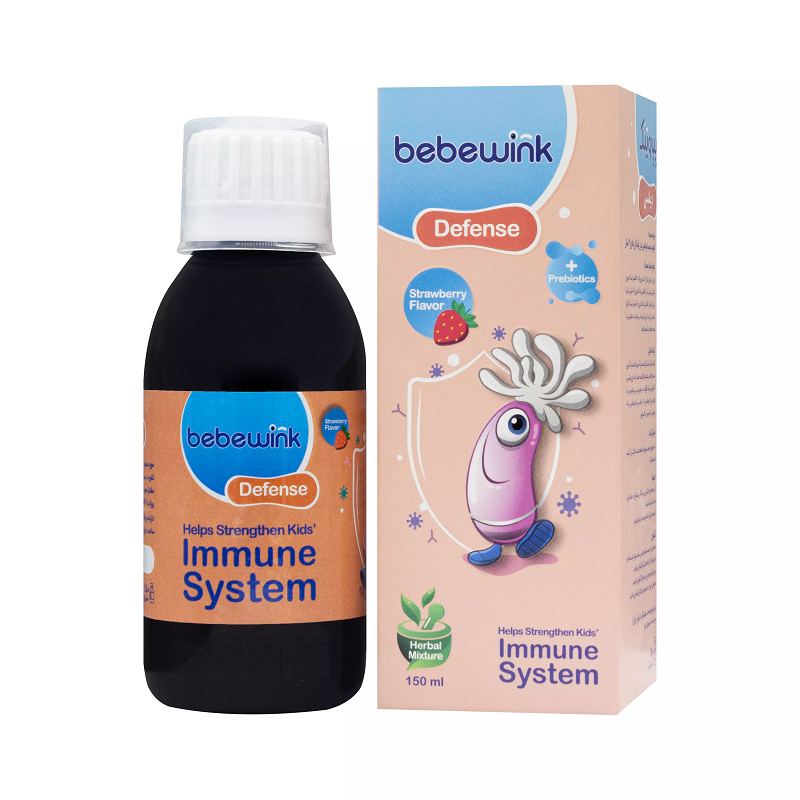 شربت تقویت سیستم ایمنی کودکان بب وینک دیفنس