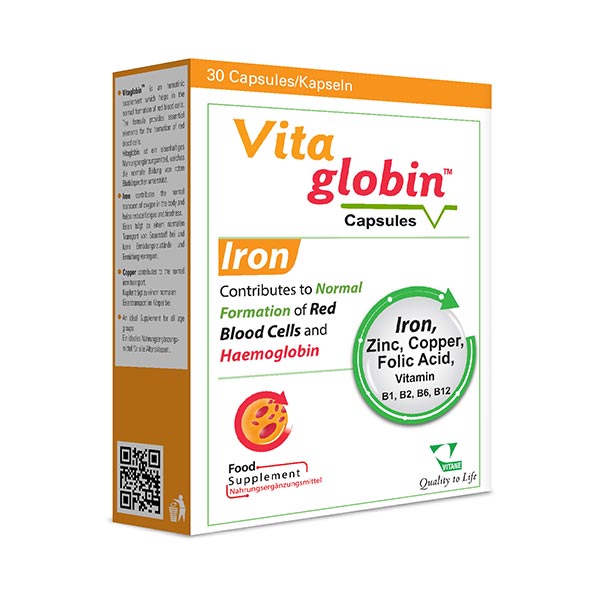 کپسول ویتاگلوبین ویتان‌فارما (30 عددی)