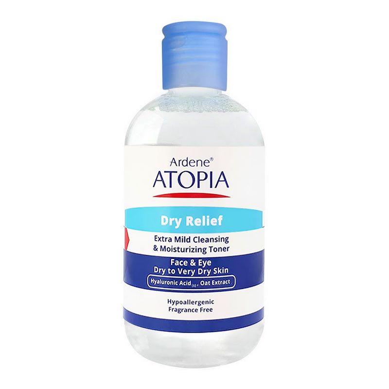 تونر پاک کننده بسیار ملایم پوست صورت آردن آتوپیا (مناسب پوست خشک)